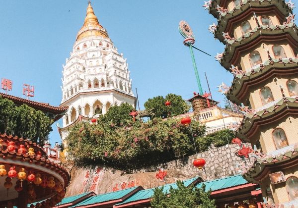 An ornate Malaysian place of worship