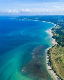 Boats and a beach on Pangkor Island